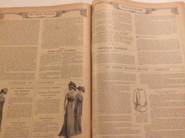Zeitschriften & Magazine: Journal sur la Mode 1909 – Gebraucht aus Genève von edelweiss1900 6