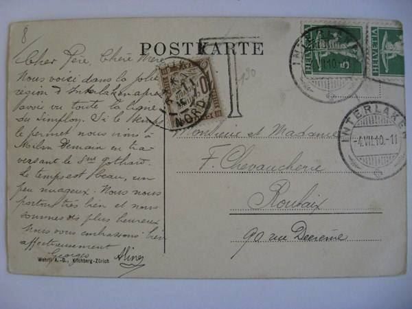 Cartes postales: AK Berner Oberland – D'occasion à Gundetswil par Egro01 1
