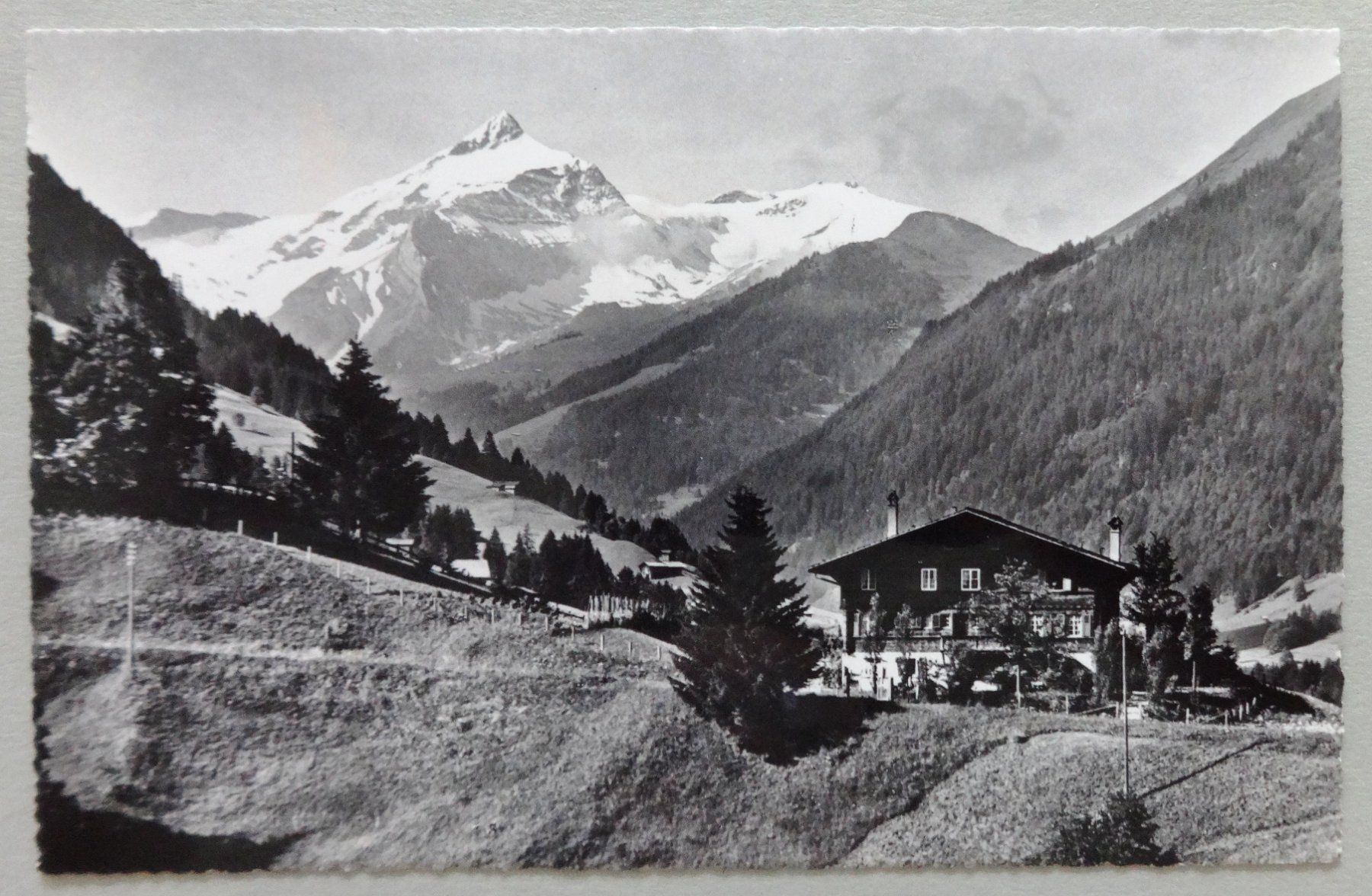 Ansichtskarten: Gstaad, Oldenhorn (3124 m) – Gebraucht aus Fétigny von Billy2miny