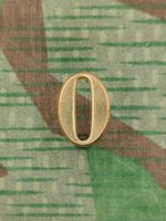 Ord. 1869–1898 Nummer 0 zu Tschako, Gold, Variante 1