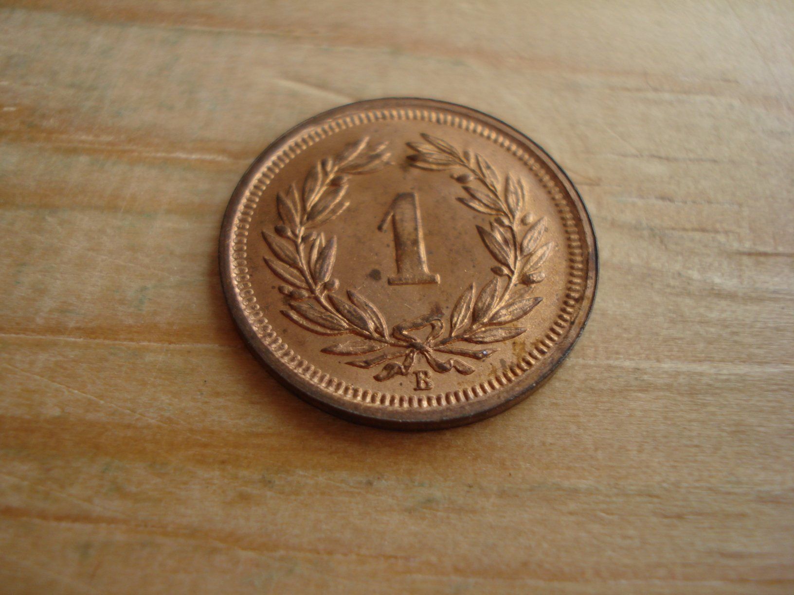Tutti le monete: (D1) Départ 1 CHF 1 Rappen 1933 UNZ – Usato da Erlach venduto da Net-Coins 1