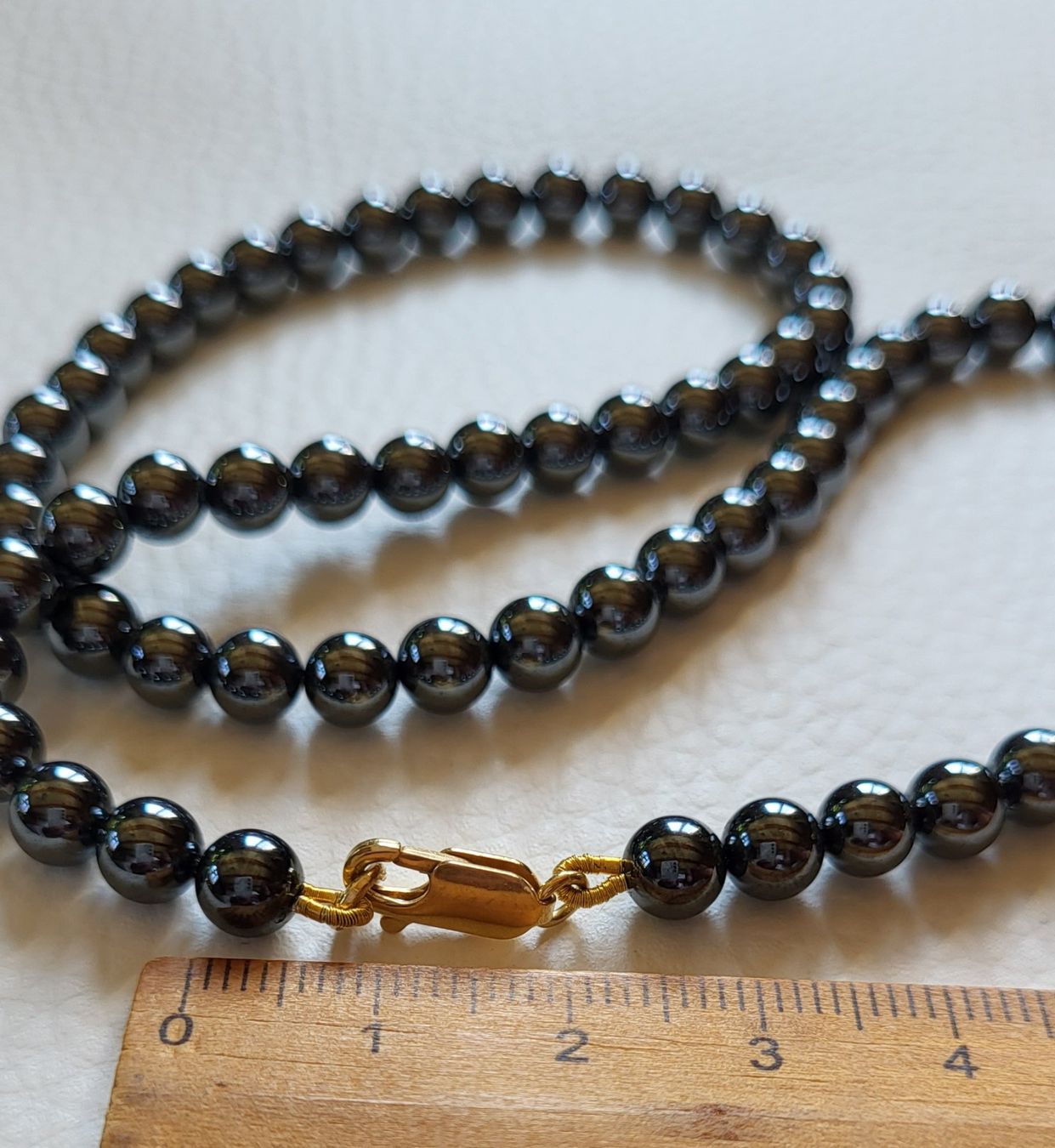 Catenine: Gold 750 Hämatit Collier 18 Karat – Usato da Wald ZH venduto da Dasilver 1