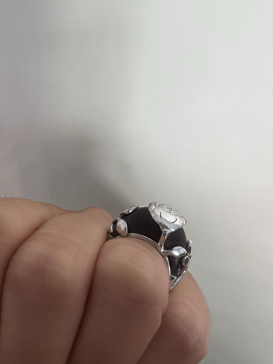 Kenzo Anelli: KENZO Silber Ring mit Holz Gr.58 – Usato da Basel venduto da Cica22 2