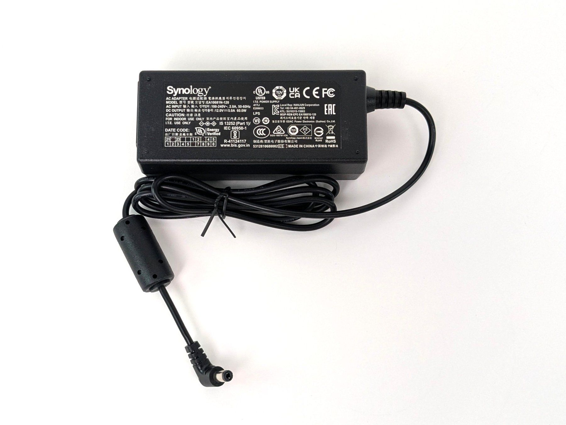 Unità & Adattatore: SYNOLOGY Adapter 60W Level VI – Nuovo (secondo la descrizione) da Dintikon venduto da Restwert_Dintikon 2