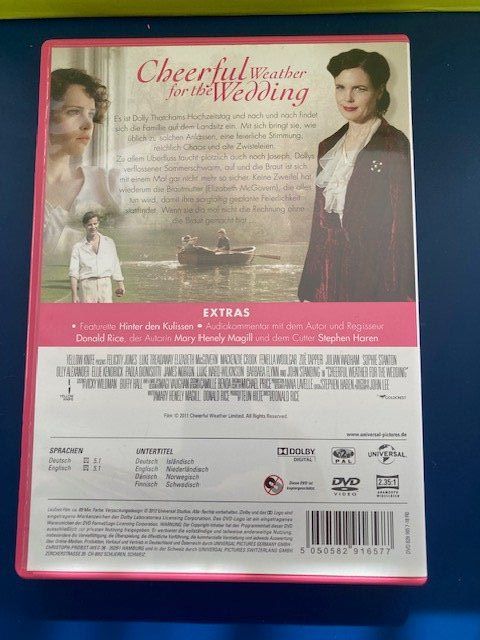 Tutti i DVDs: Cheerful Weather for the Wedding – Usato da Ennenda venduto da eri_686d 1
