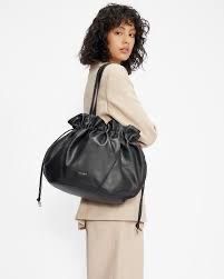 Ted Baker Borse da donna: TED BAKER Miemi Slouchy Drawstring Shopper Leder Black NEU – Nuovo (secondo la descrizione) da Zuerich venduto da Moochie 2