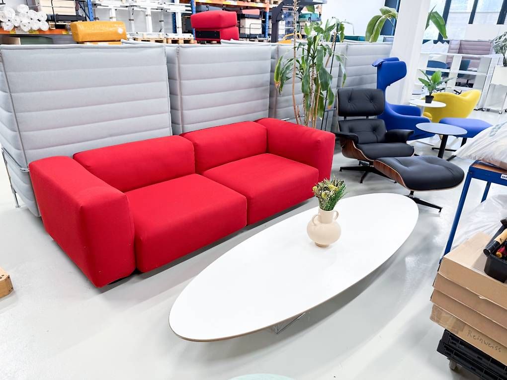 Divani: VITRA Modular Soft Sofa Rot – Usato da Basel venduto da used. 6