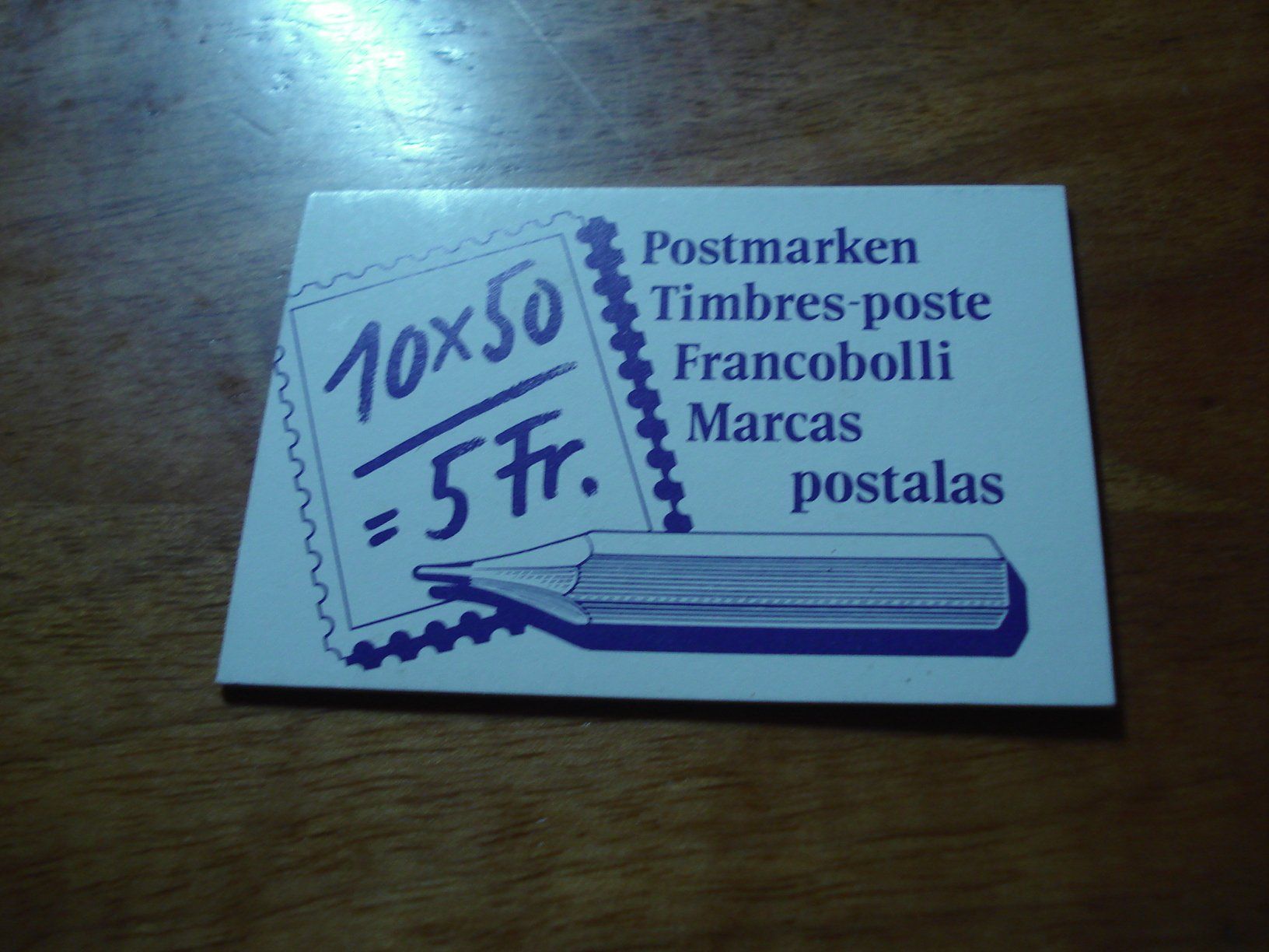 Alle Briefmarken: Markenbüchlein Dauermarken Postbote 1988 ET-o – Gebraucht aus Niederwil AG von morostahu