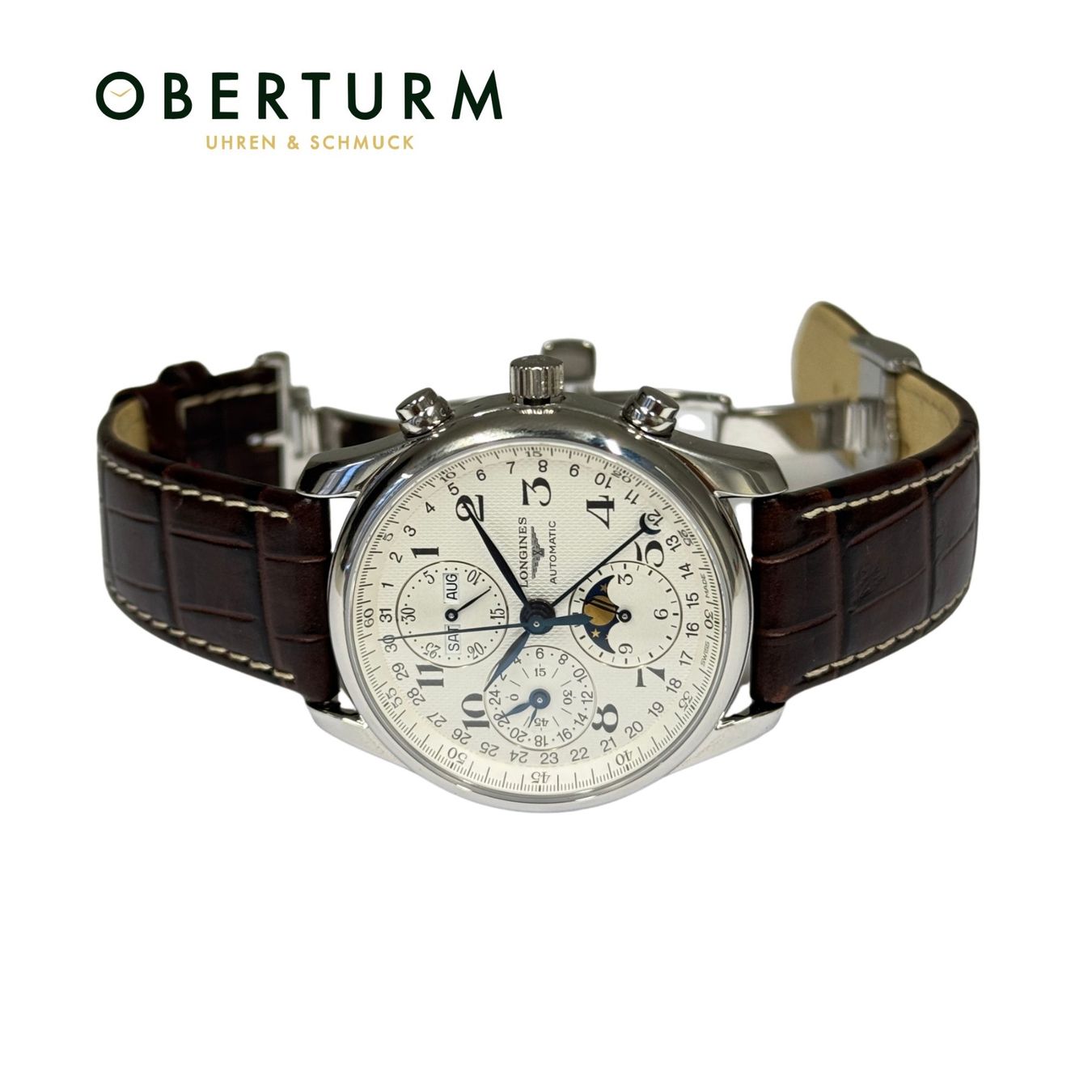 Longines Montres: Longines Master Collection Chronograph Moonphase Full Set – D'occasion à Brugg AG par Oberturm 3
