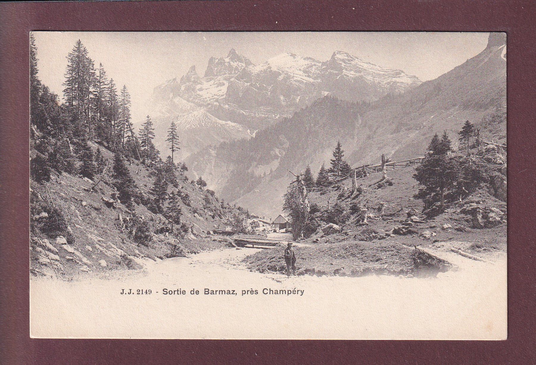 Cartes postales: Sortie de BARMAZ près Champéry – D'occasion à Pully par nicecards