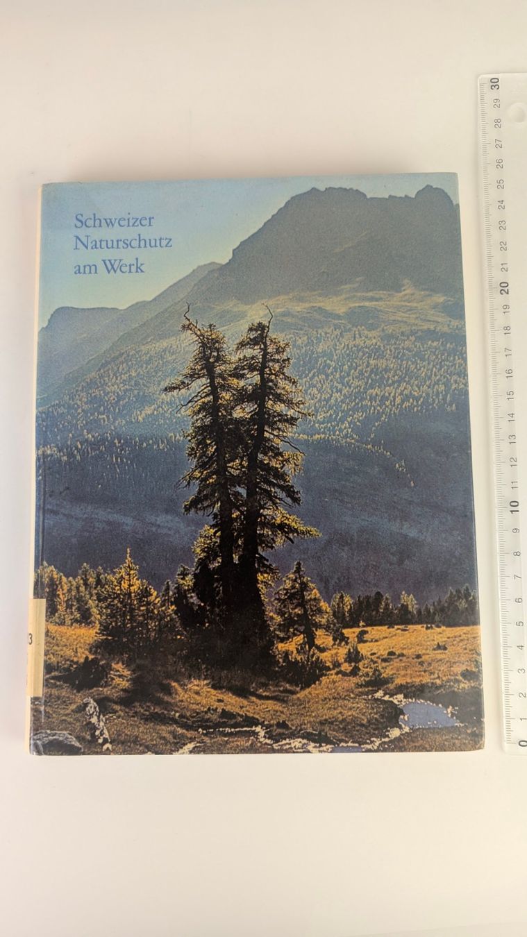 Libri: Schweizer Heimatbücher: Schweizer Naturschutz 1960 – Usato da Zürich venduto da axolottchen