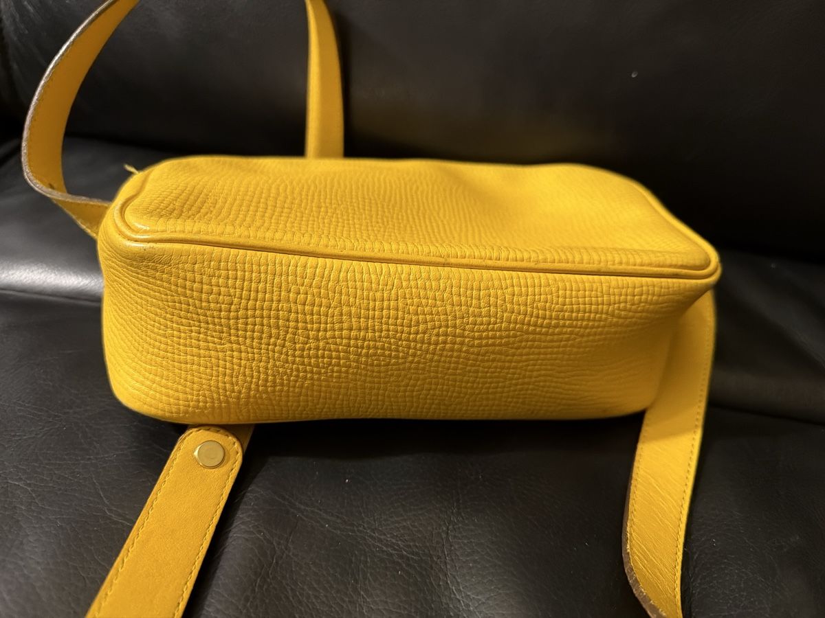 Dior Borse da donna: Sac Christian Dior Vintage Jaune – Usato da Lausanne venduto da Pascal9999 6