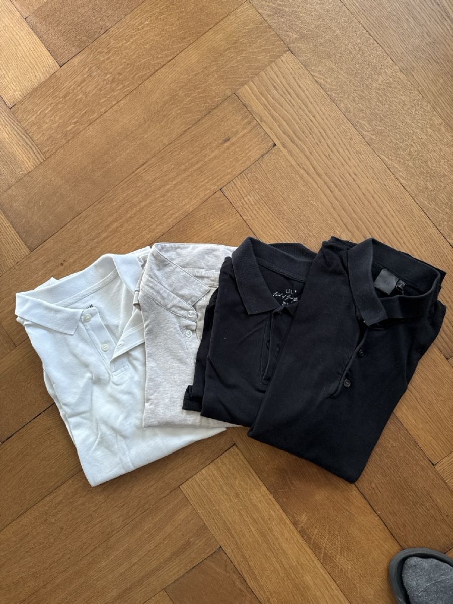 H&M Lotti di vestiti: 5er Set Herren Poloshirts, Große L – Usato da Bern venduto da Frank_W_AbagnaleJr