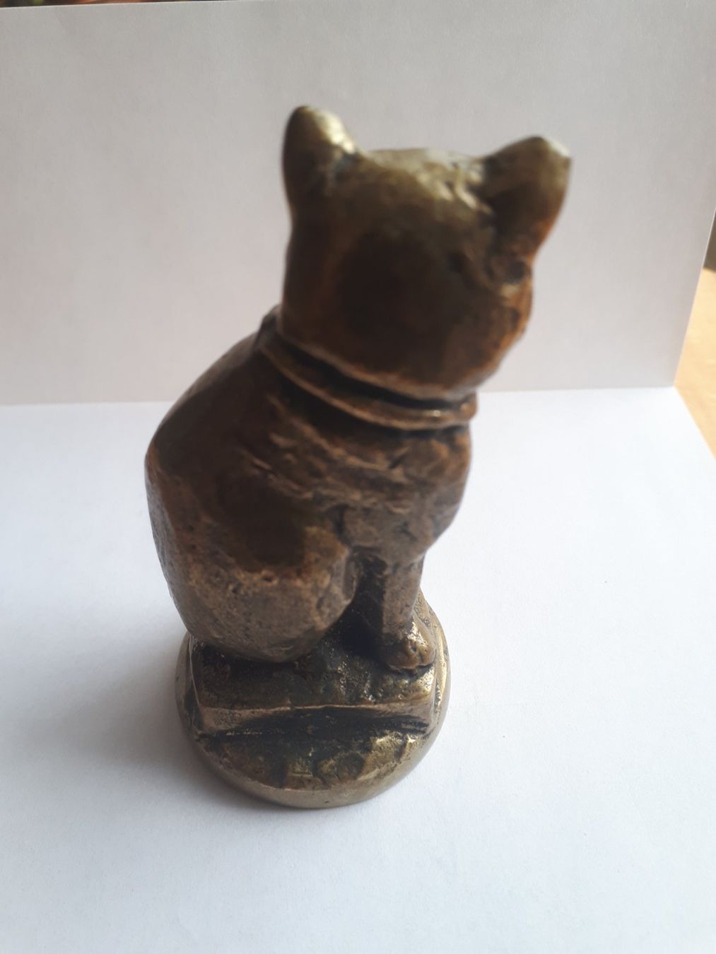 Figuren: Messing Katze 7,5 cm hoch 325 Gramm schwer – Gebraucht aus Dürnten von kuh_7mdq 1