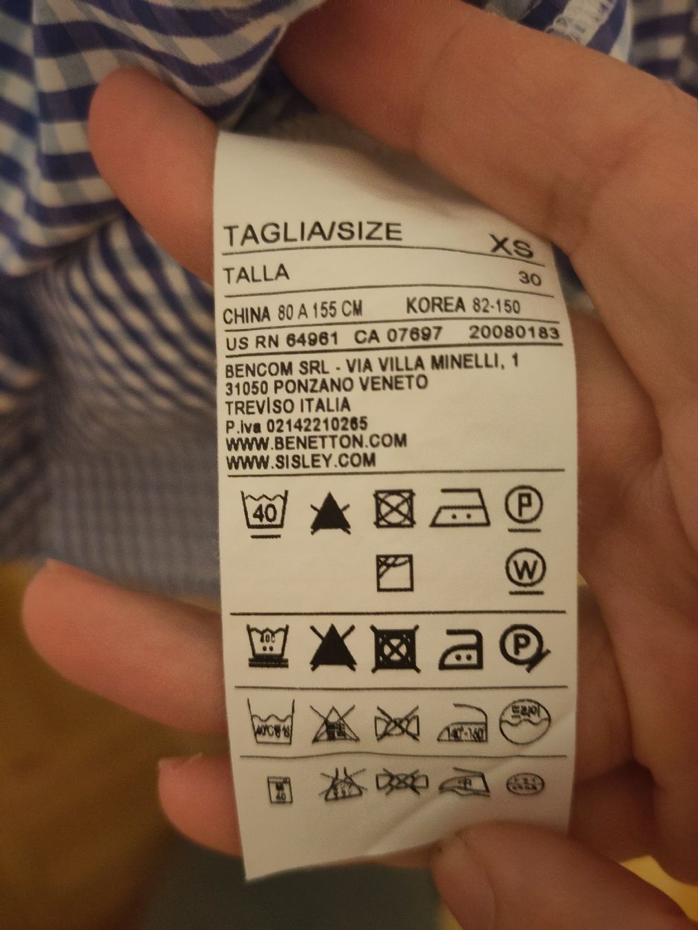 Camicette: Benetton Bluse XS – Usato da Zürich venduto da Saf12 2