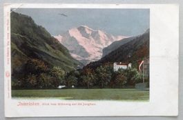 Interlaken, Blick vom Höheweg auf die Jungfrau