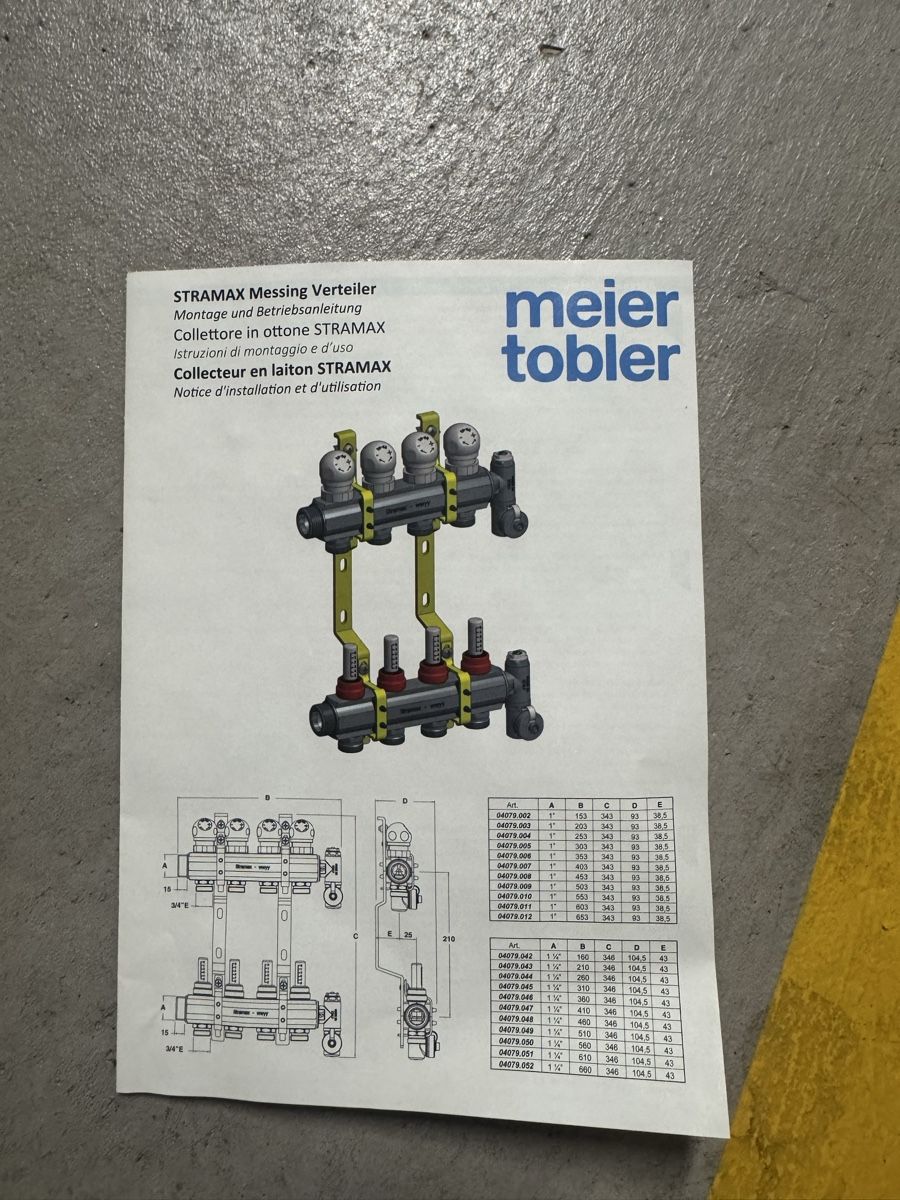 Radiateurs: Bodenheizverteiler – Neuf avec emballage d'origine à Dietikon par srecko04 2