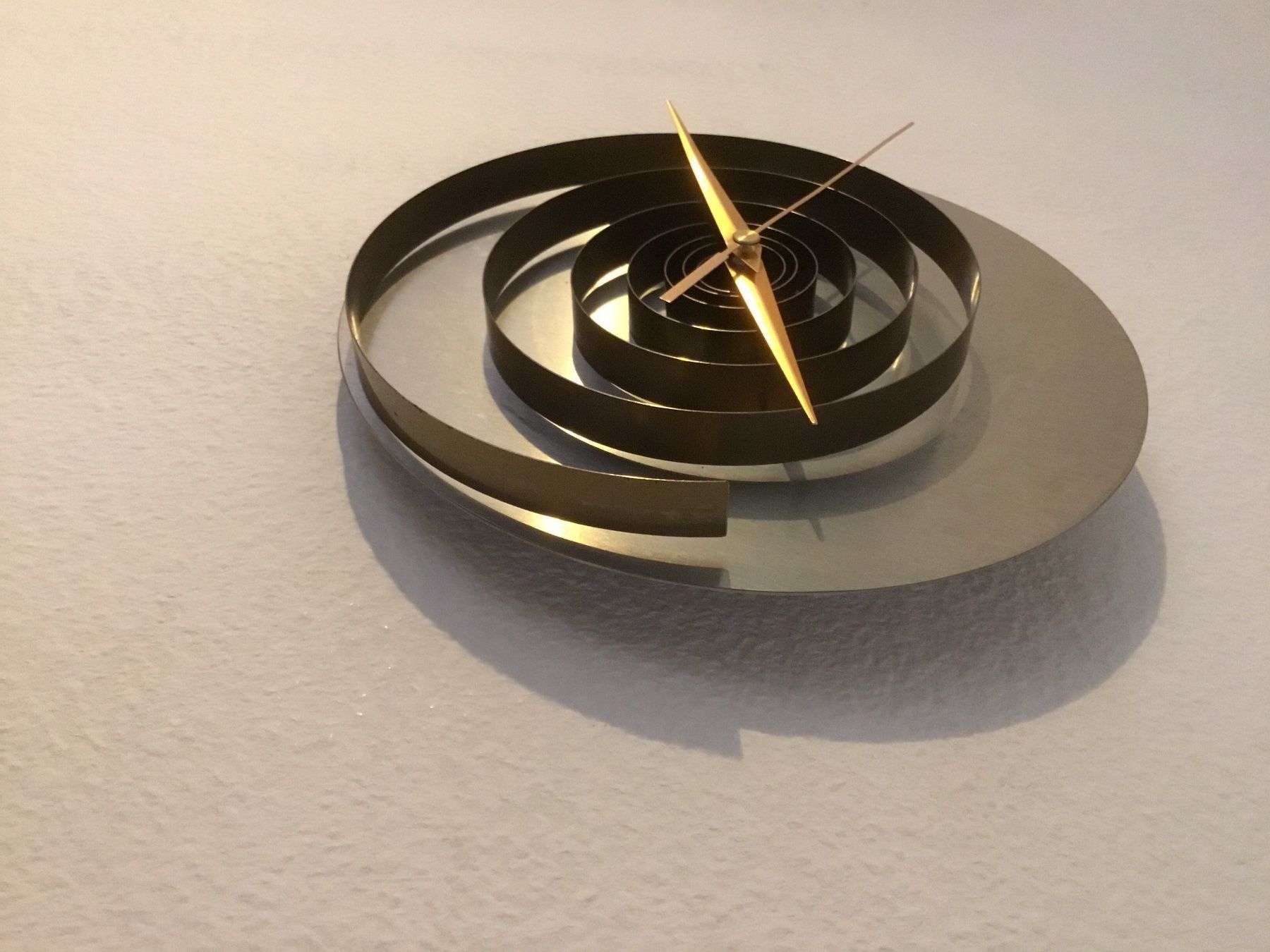 Orologi: Wanduhr aus Chromstahl – Usato da Kreuzlingen venduto da Schuggerman 1