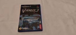 V Rally 3 PS2 CD unbenutzt