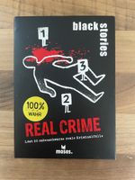 Black Stories Real Crime Rätselspiel sehr guter Zustand