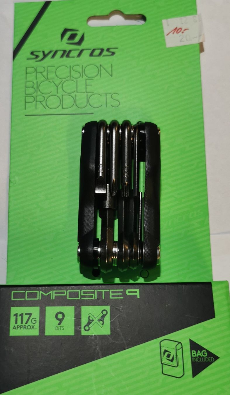 Scott Pièces détachées: SCOTT SYNCROS Multitool Composite 9 Bits – Neuf avec emballage d'origine à Rüti ZH par rolf_2hhh