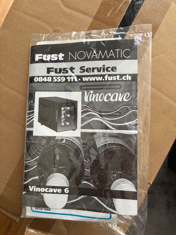 Fust Novamatic Vinocave 6 Weinkühler klein (Gebraucht) in Zürich für ...