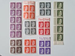 Deutsches Reich Adolf Hitler Briefmarken postfrisch