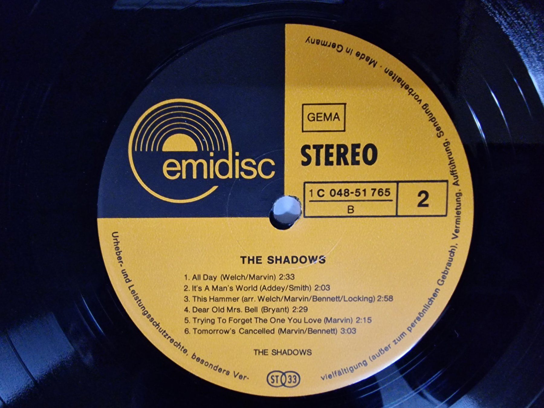 Dischi in vinile: The Shadows LP – The Shadows – Usato da Root venduto da atelier22 2