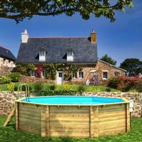 Piscine en Bois Hors-Sol Tropic 505 Octogonale