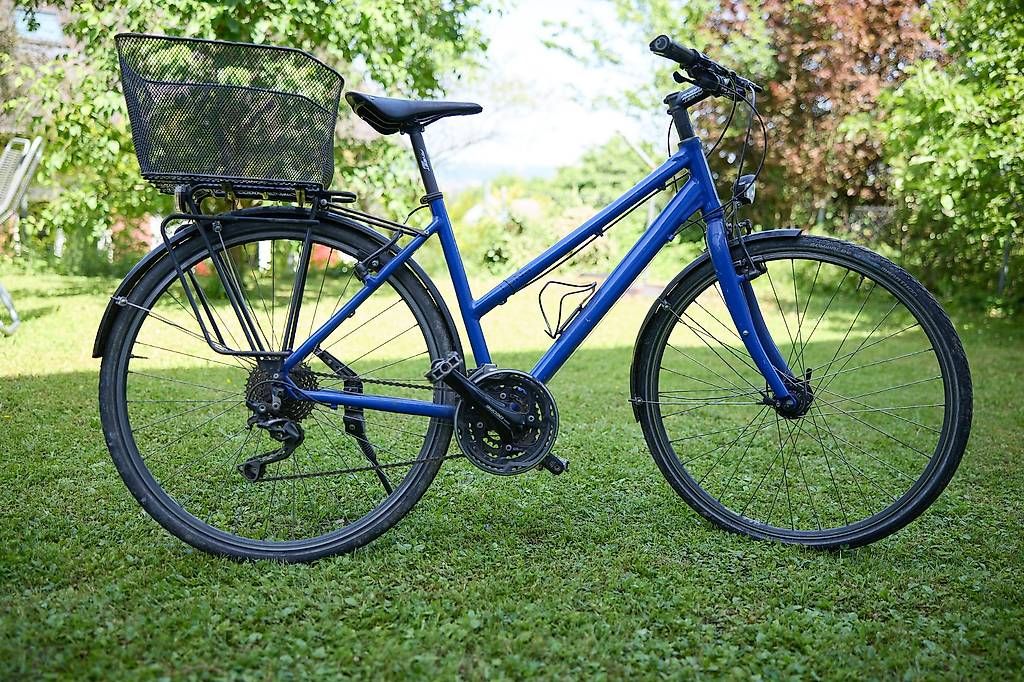 Velos: Damenrad Poison Lena Gr M blau – Gebraucht aus Arlesheim von Isenegger 4