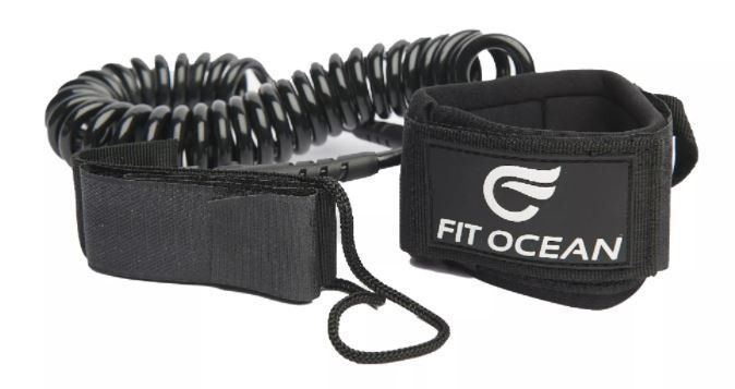 Gommoni, kayak & canoe: Fit Ocean Leash Pro BLACK – Nuovo e nell'imballaggio originale da Küssnacht am Rigi venduto da surfdeal