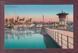 RAPPERSWIL vom Hafen - 1935