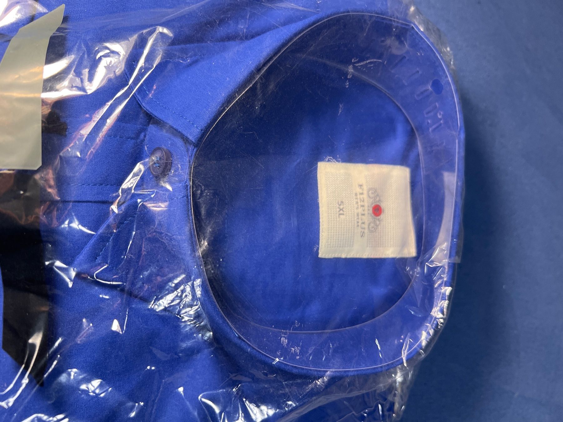 Camicie: Hemd Herren blau 5XL – Nuovo e nell'imballaggio originale da Chur venduto da bauser03 1