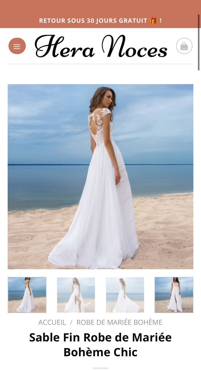 Vestiti: Robe de mariée (Hera Noces) – Nuovo e nell'imballaggio originale da La Chaux-de-Fonds venduto da ann_lvf5 4
