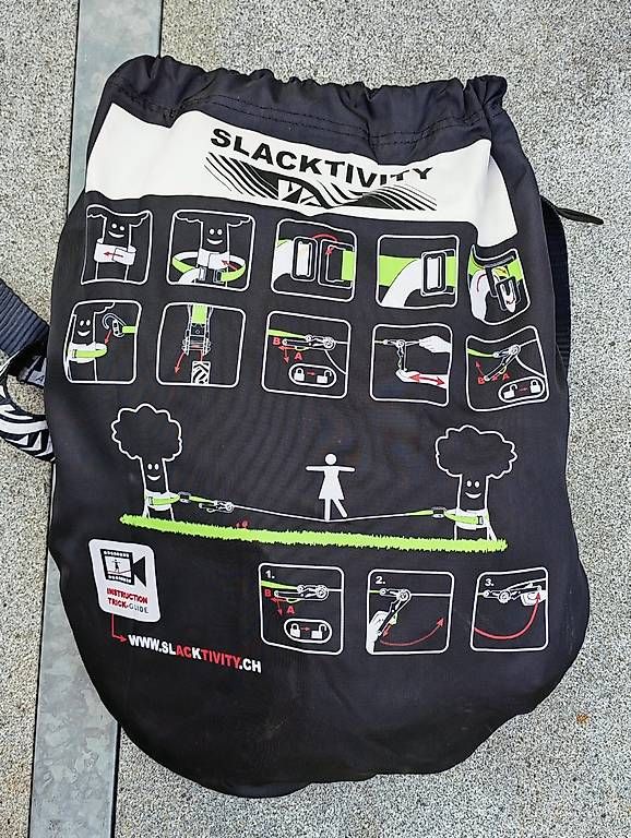 Slackline: Slacktivity Allround Slackline Set 15 m – Usato da Uerzlikon venduto da alga75 1