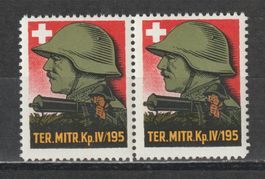 Territorial-Trp. Nr. 412/1 Paar **
