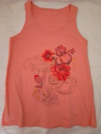 Top d'été fleuri M/S