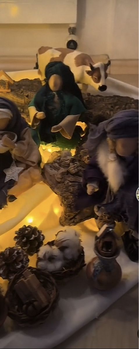 Statuette: Selbst gemachte Weihnachts Figuren. – Usato da Schöfflisdorf venduto da Katrins02 1