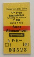 Ticket Stans-Stanserhorn - Stanserhornbahn