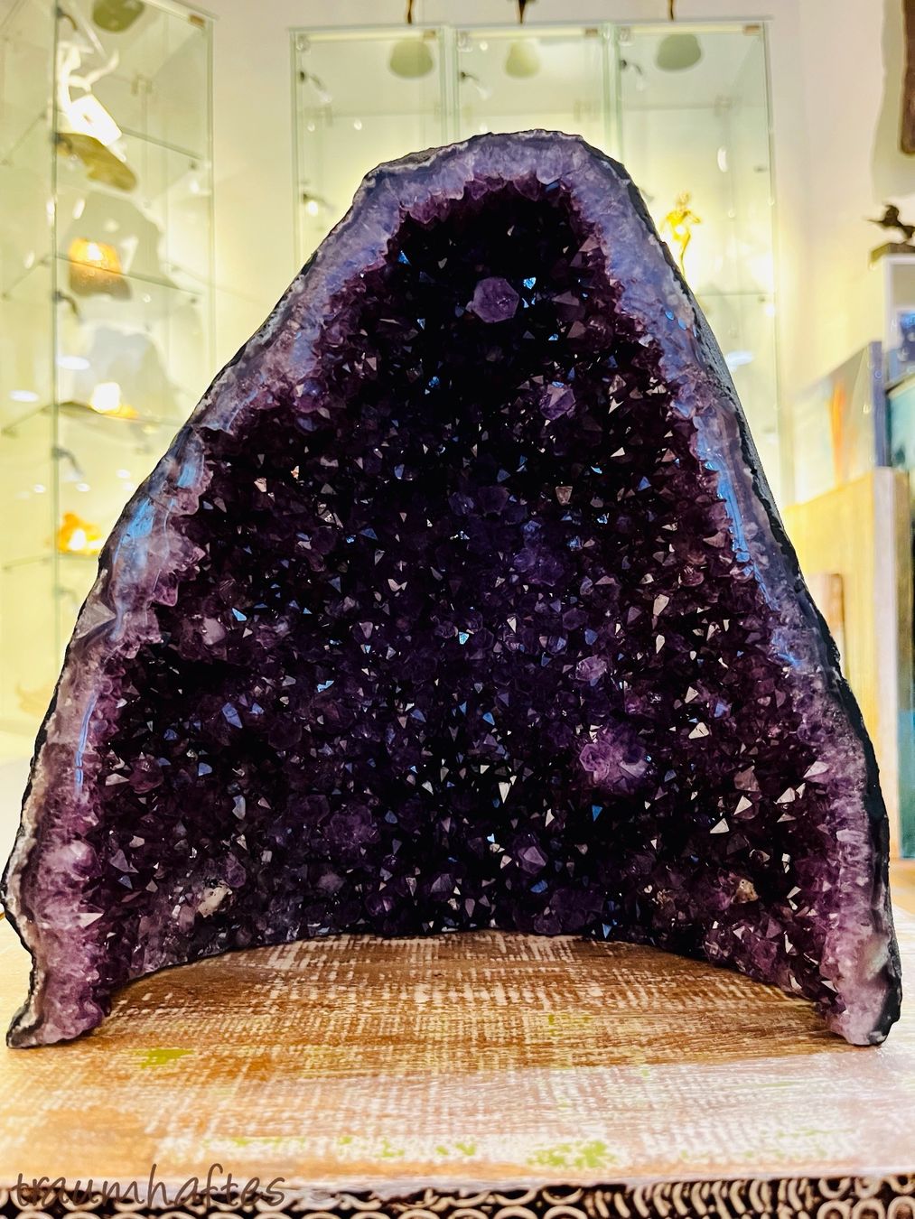 Minerali & Pietre curative: Traumhafte AMETHYSTDRUSE mit wunderschöner Farbe – Nuovo (secondo la descrizione) da Thun venduto da Traumhaftes 1