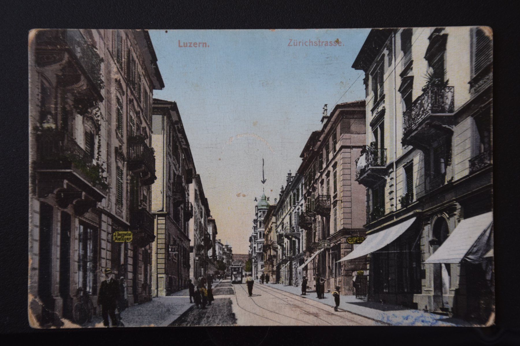 Cartoline postali: AK Luzern, Zürichstrasse – Usato da Luzern venduto da CH2018