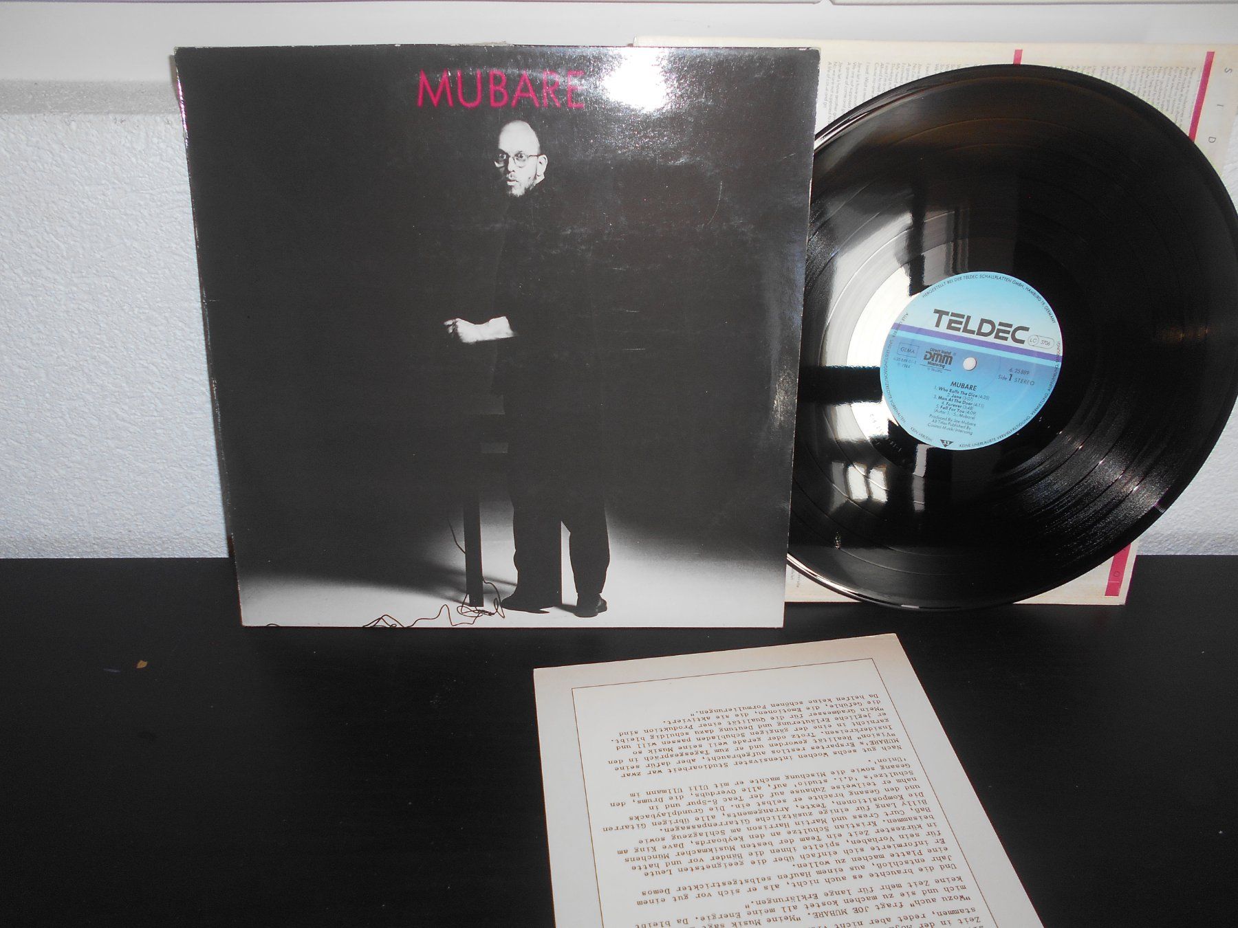 Dischi in vinile: Mubare – Mubare / 1984 – Usato da Aarberg venduto da witchhunter01