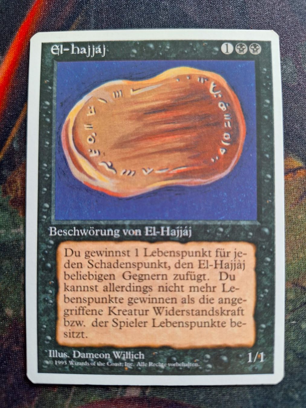Magic The Gathering Carte collezionabili: El-hajjaj Missprint! – Usato da Aarau venduto da bag_t65l 2