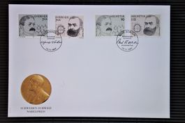 1997 FDC Nobelpreis Schweiz/Schweden