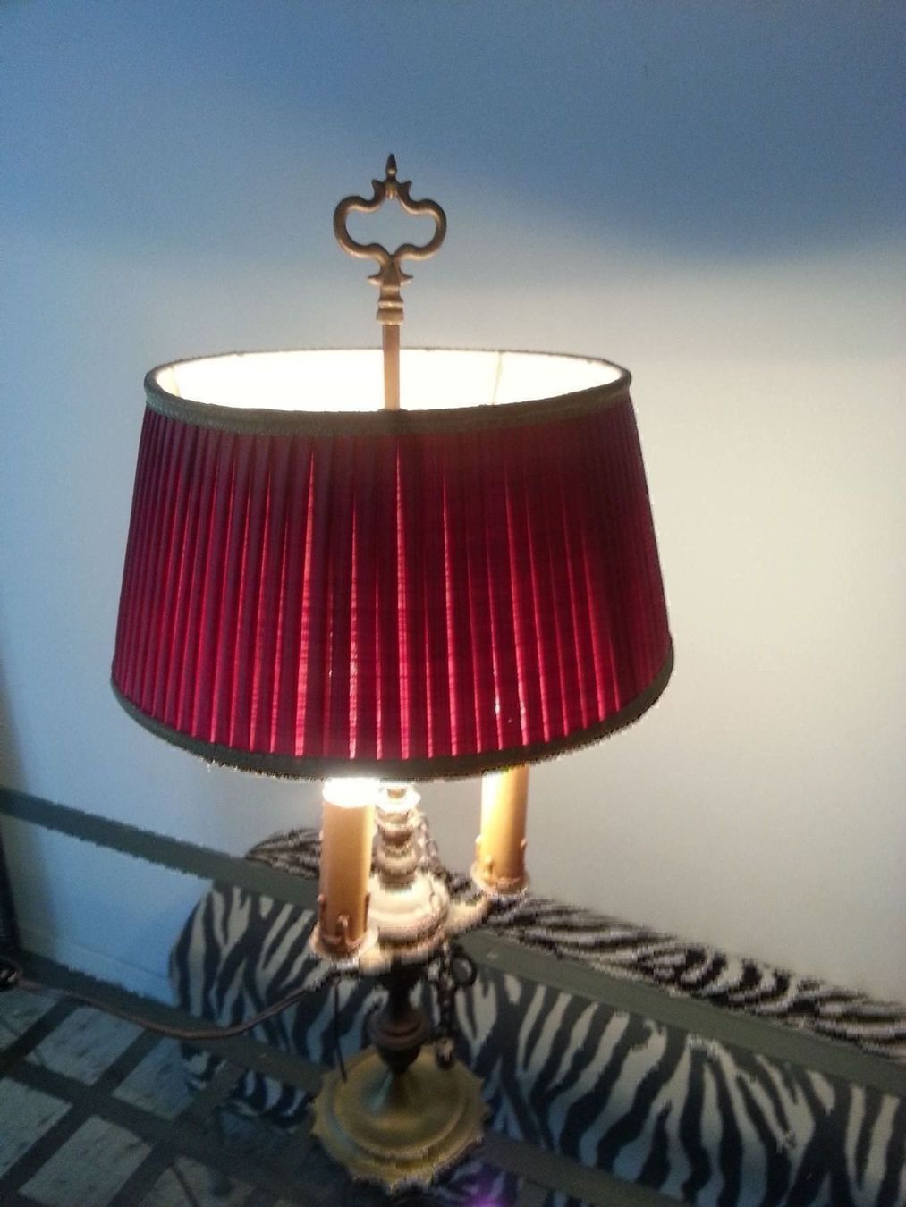 Lampade: Napoleon III Lampe, antik – Usato da Thalwil venduto da meinverkauf 1