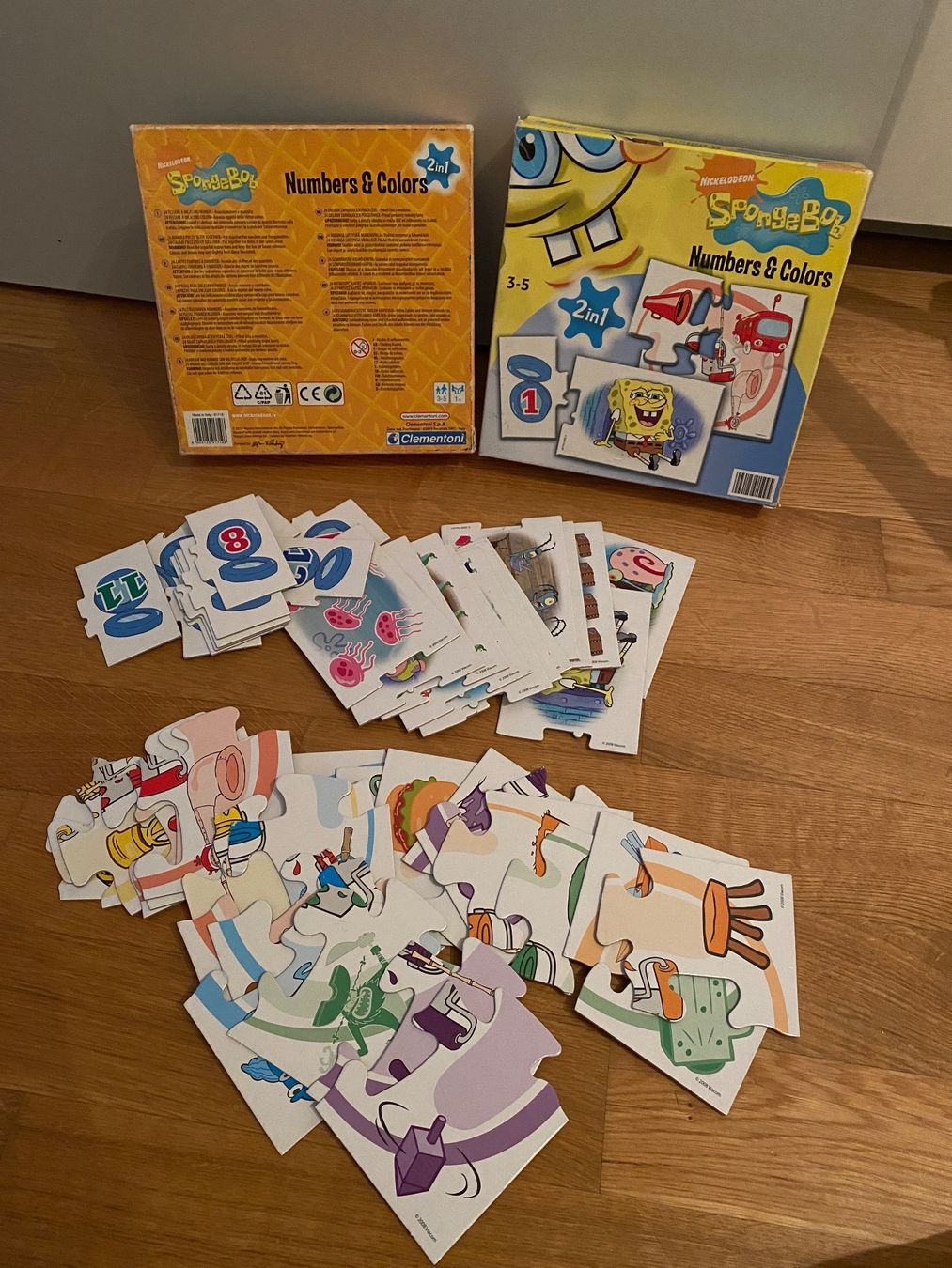 Giochi: Spongebob Spiel 2in1 numbers&colors – Usato da Glattbrugg venduto da riseca