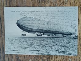 Alte PK / Graf Zeppelin's Luftschiff - Modell 1908