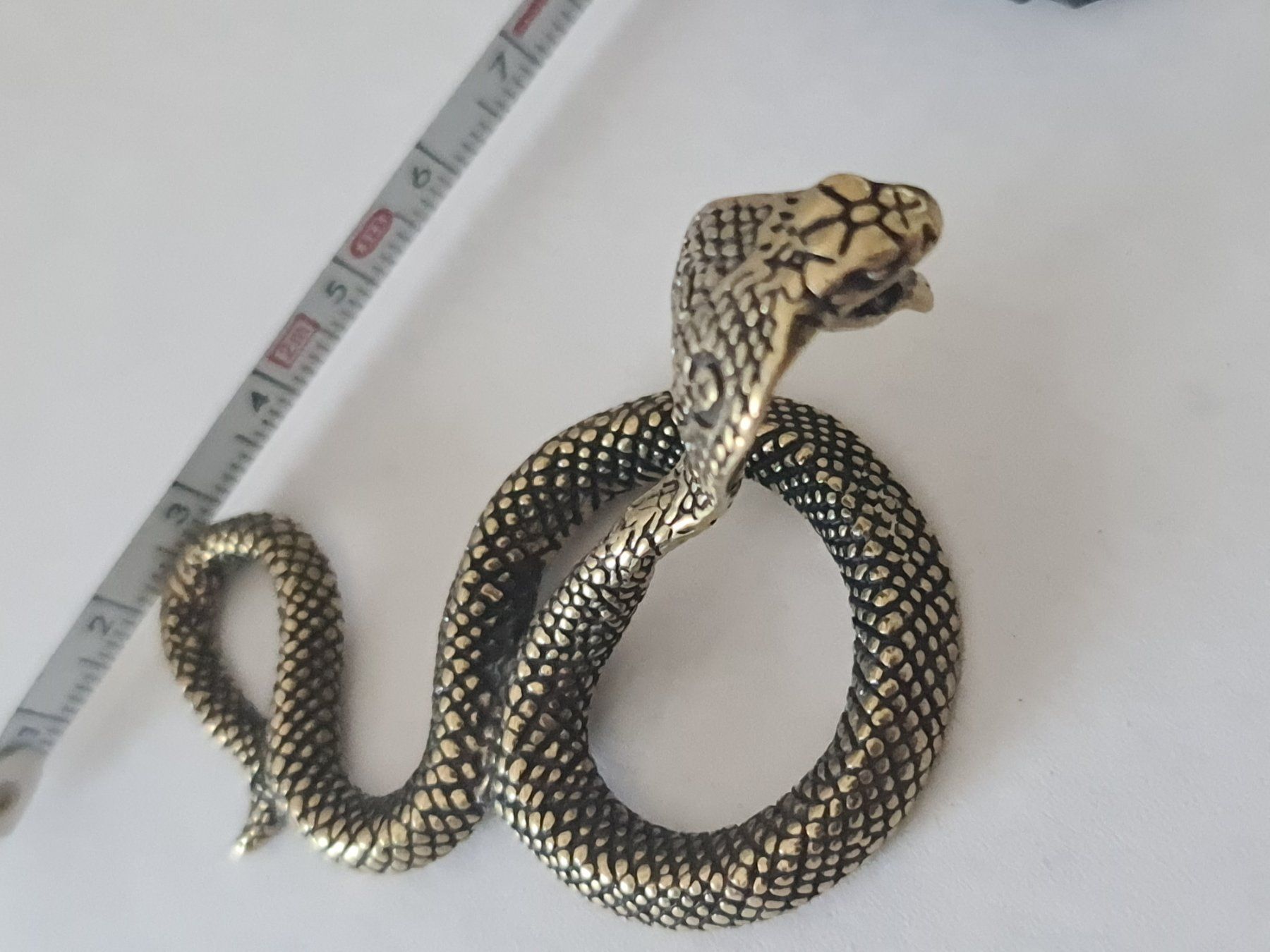 Statuette: Boa Kobra Schlange aus Messing – Nuovo (secondo la descrizione) da Uerkheim venduto da Kaufoption 3