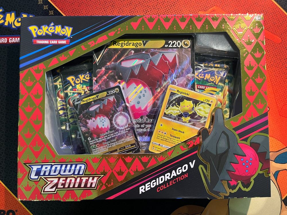 Pokemon Swsh125 Crown Zenith Regidrago V Collection Kaufen Auf Ricardo 4034