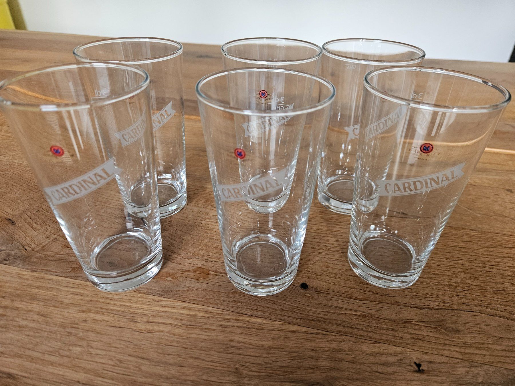 Cardinal Bicchieri: 6er Set Cardinal Bierglas, 3dl – Usato da Liestal venduto da corneb